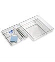 Linus&trade; 3-Section Drawer Organizers