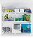 White elfa Shelving White elfa Shelving