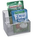 Silver Mesh Packet Holder