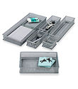 Silver Mesh Drawer Organizers