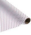Red Polka Dot Waxed Tissue