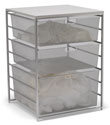 Platinum elfa Mesh Laundry Sorter