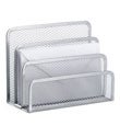 Small Silver Mesh Letter Holder