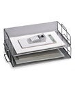 Silver Mesh Letter Tray