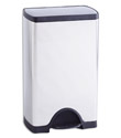simplehuman&reg; 10 gal. Rectangle Step-On Can