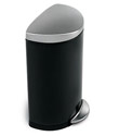 simplehuman&reg; 8 gal. Deluxe Semi-Round Step-On Can