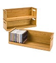 Bamboo CD Stacker