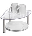 Clear Corner Pantry Shelf