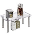 Clear Rectangular Pantry Shelf