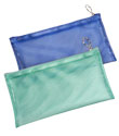 Small Metallic Micro Mesh Pouch