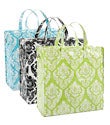 Brocade Zippered Tote