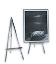 Polished Aluminum Gallery Easel by Umbra&reg;