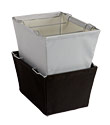 Medium Canvas Stacking Bin