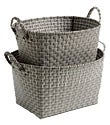 Oval Nested  Woven Nylon Bins