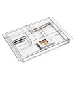 Expanding Acrylic Drawer Organzier
