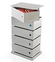 5-Bin Storage Tower