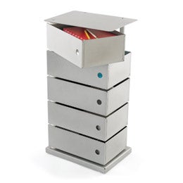5-Bin Storage Tower