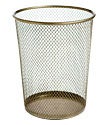 Clear Coat Mesh Wastebasket