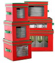 Holiday Dinnerware Storage