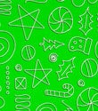 Green Sweet Treat Gift Wrap