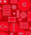 Red Merry Chocolates Gift Wrap
