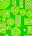 Green Merry Chocolates Gift Wrap