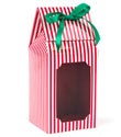 Ribbon Stripes Gift Box with Window