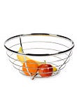 Chrome Fruit Bowl