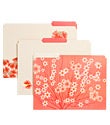 Blossom Letter-Size Interior File Folders