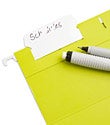 Erasable Hanging File Folder Labels