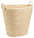 Oval Maize Laundry Hamper