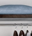 Walnut elfa d&eacute;cor Fascia
