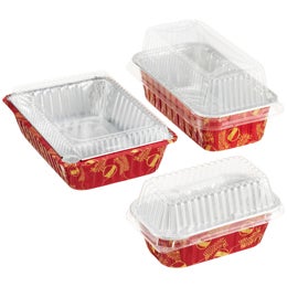 Oblong Foil Cake Pans Pkg/3 8-7/16" x 5-15/16" x 1-13/16" h price decreased by 50%