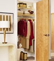 Birch & White elfa d&eacute;cor Entry Closet