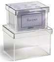 Acrylic Index Card Files