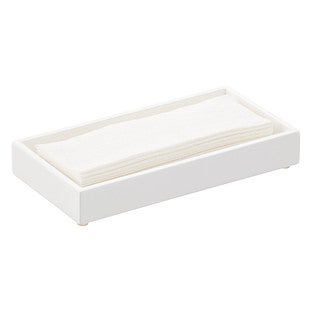 The Container Store® Medium Lacquer Canister White