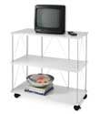 Wendel 3-Shelf Entertainment Cart