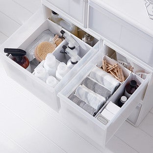 like-it® Large Regular Modular Organizer White