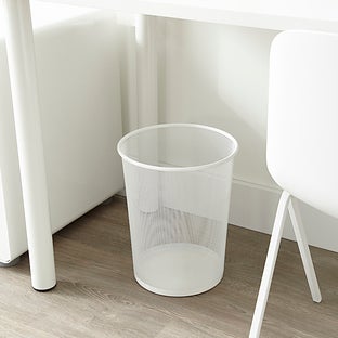 Design Ideas® Mesh Wastebasket Graphite