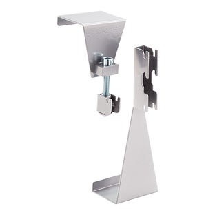 Elfa Utility® Commercial Overdoor Hooks Platinum Set of 2