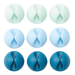 bluelounge&reg; Mini CableDrop&trade; Blush Pkg/9