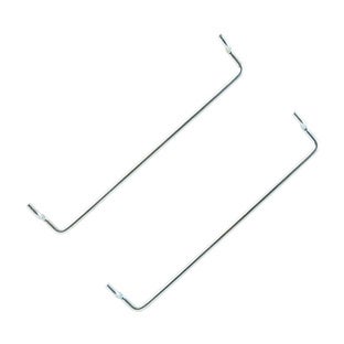 Elfa Classic® Small Shelf Connectors Galvanized Set of 2