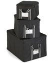 Black Fabric Storage Boxes