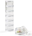 7-Section Stacking Pill Organizer