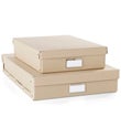 Natural Office Storage Boxes