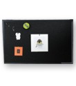 Black Recycled Rubber Bulletin Boards