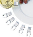 Stainless Steel Stemware Plate Clips
