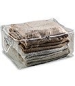 Clear Vinyl Sweater Bag with Handles