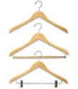 Basic Natural Hardwood Hangers