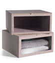 Tweed Drop-Front Sweater Box